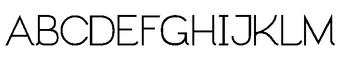 Santor Font UPPERCASE