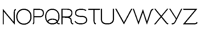 Santor Font UPPERCASE