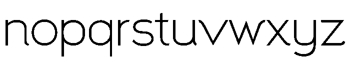 Santor Font LOWERCASE