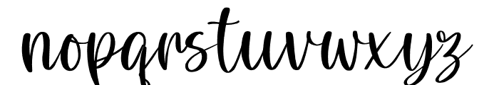 Saphire Personal Use Font LOWERCASE
