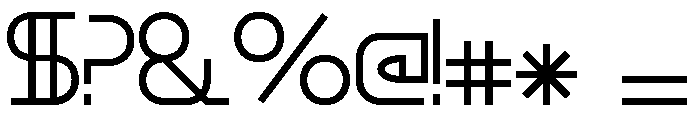 Sapotong Font OTHER CHARS