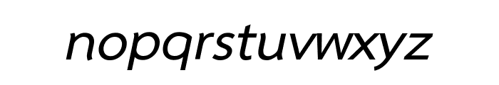 Sarabun Bold Italic Font LOWERCASE