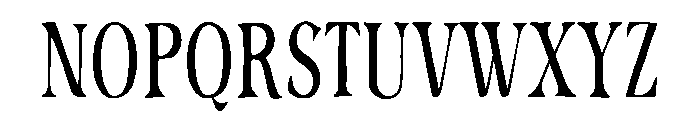Sarasech Font UPPERCASE