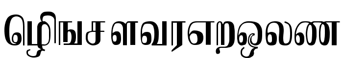 Saraswathy Regular Font LOWERCASE