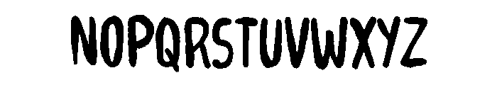 Sardinz Font UPPERCASE