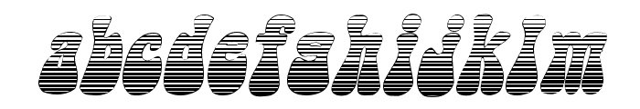 Sargoo Italic Font LOWERCASE