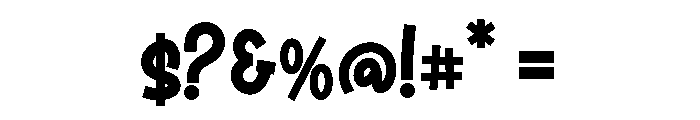 Sariel Ghita Font OTHER CHARS