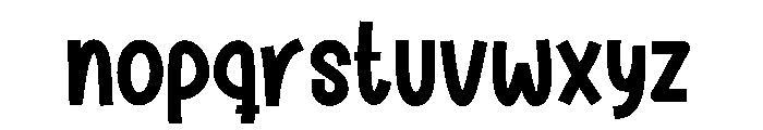 Sariel Ghita Font LOWERCASE