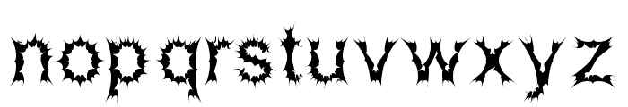 Satan Possessed Font LOWERCASE