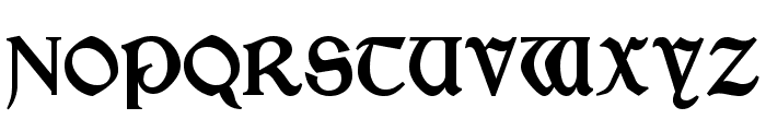 Satanick Regular Font UPPERCASE