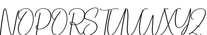 Satisfied Font UPPERCASE