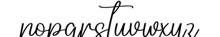 Satisfied Font LOWERCASE