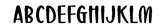 Saturated2 Font UPPERCASE