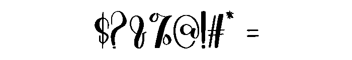 Saturday Holiday Font OTHER CHARS