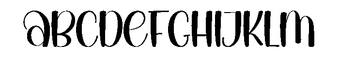 Saturday Holiday Font LOWERCASE