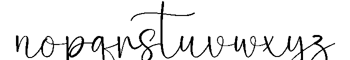 Saturday Safety Font LOWERCASE