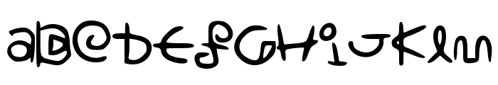 Saturnscript_Handwritten Font UPPERCASE