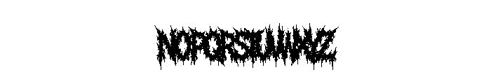 Savage Carnage Regular Font LOWERCASE