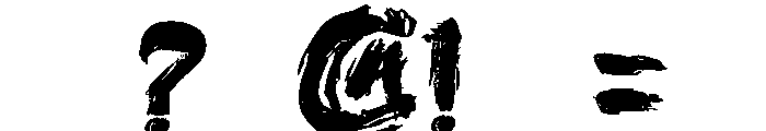 SavageArcade Font OTHER CHARS