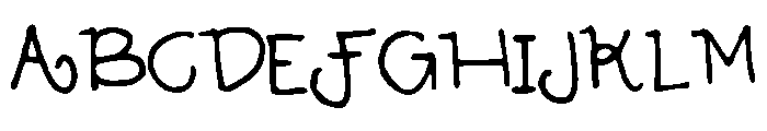 Savannah Font UPPERCASE