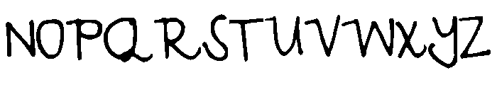 Savannah Font UPPERCASE