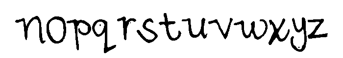 Savannah Font LOWERCASE