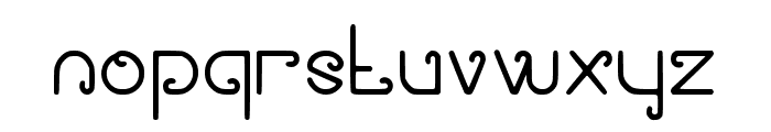 Sawung Regular Font LOWERCASE