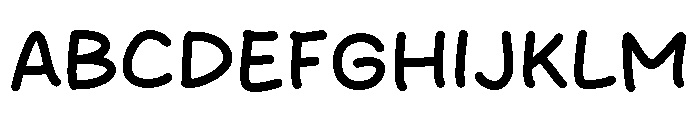 Say Hello Font UPPERCASE