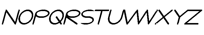Say Next Demo Italic Font LOWERCASE