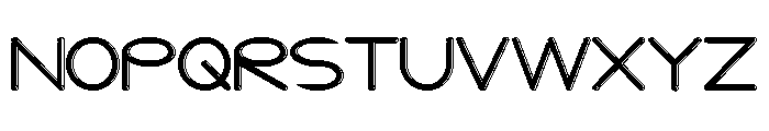 Say Next Demo Shadow Font LOWERCASE