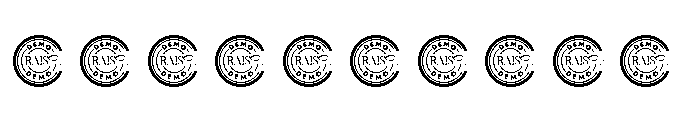 Say Next Demo Font OTHER CHARS