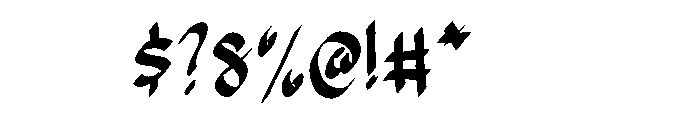 Sayanag Font OTHER CHARS