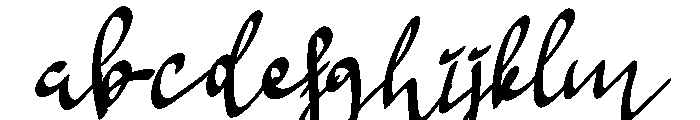 Sayang Font UPPERCASE