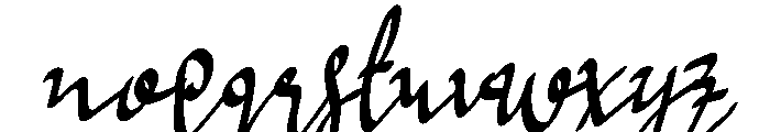 Sayang Font LOWERCASE