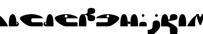 Saz Font LOWERCASE