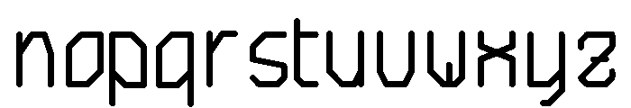 saturn 5 Bold Font LOWERCASE