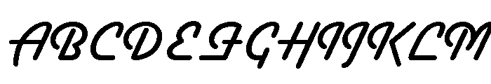Santa Fe LET Plain Font UPPERCASE