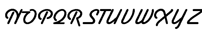 Santa Fe LET Plain Font UPPERCASE