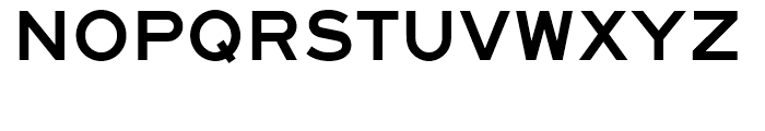 SAA Series F Standard D Font LOWERCASE