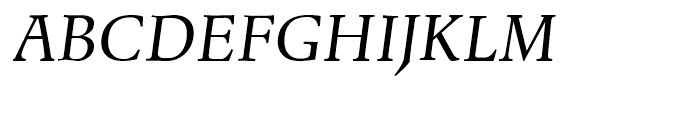 Sabellicus Italic Font UPPERCASE