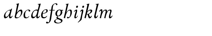 Sabellicus Italic Font LOWERCASE