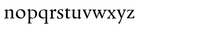 Sabellicus Regular Font LOWERCASE