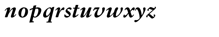 Sabon eText Bold Italic Font LOWERCASE