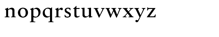 Sabon eText Roman Font LOWERCASE