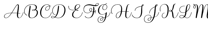 Sabores Script Regular Italic Font UPPERCASE