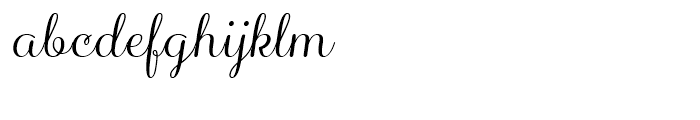 Sabores Script Regular Italic Font LOWERCASE