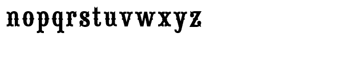 Saloon Girl Fill Font LOWERCASE