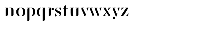 Saluzzo Regular Font LOWERCASE