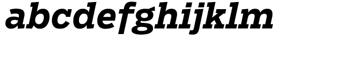 Salvo Serif Bold Italic Font LOWERCASE