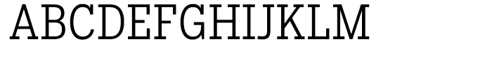 Salvo Serif Condensed Light Font UPPERCASE